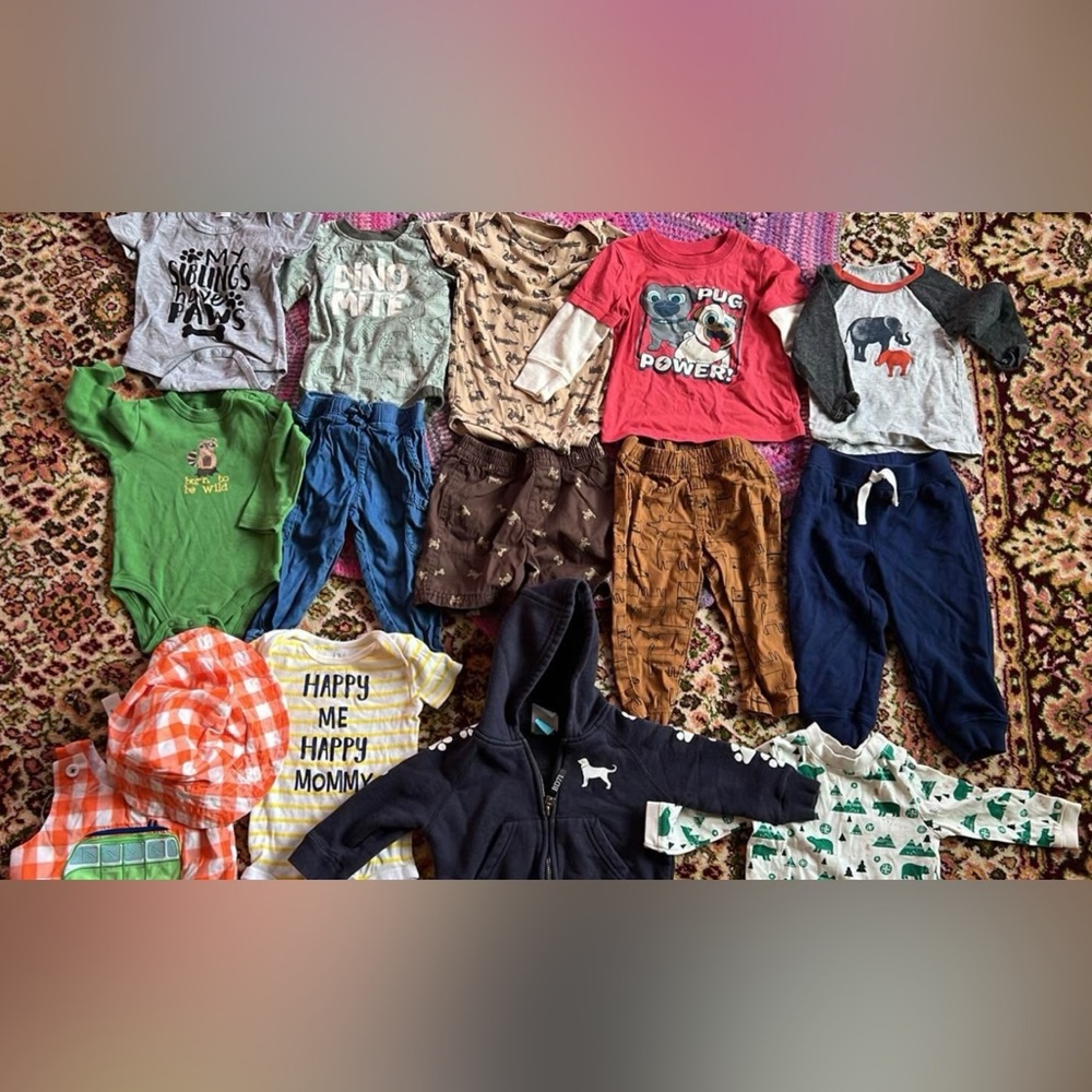 12 Months, Boy Clothing Bundle